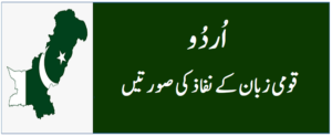 قومی زبان کے نفاذ کی صورتیںتیں